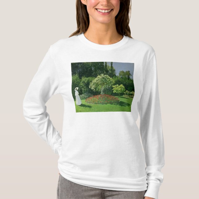 Camiseta Claude Monet el | Jeanne Marie Lecadre en el (Anverso)
