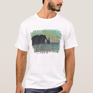 Camiseta Claude Monet el la aguja hueco en Etretat, 1883