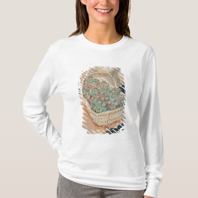 Camiseta Claude Monet el | la cesta de uvas, 1884 (Anverso)