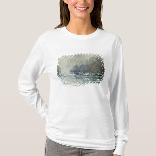 Camiseta Claude Monet el | la rotura para arriba en (Anverso)