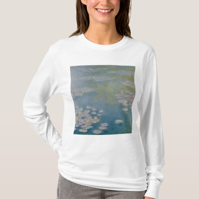 Camiseta Claude Monet el | Nympheas en Giverny, 1908 (Anverso)