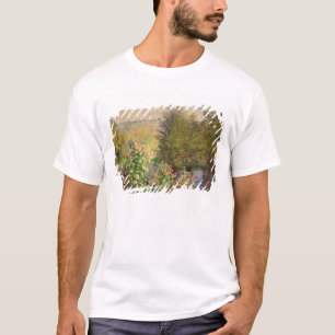 Camiseta Claude Monet el una esquina del jardín en