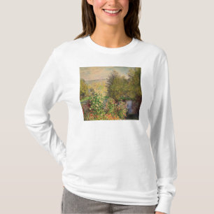 Camiseta Claude Monet el una esquina del jardín en