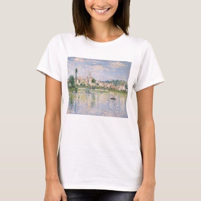 Camiseta Claude Monet el | V�theuil en verano (Anverso)
