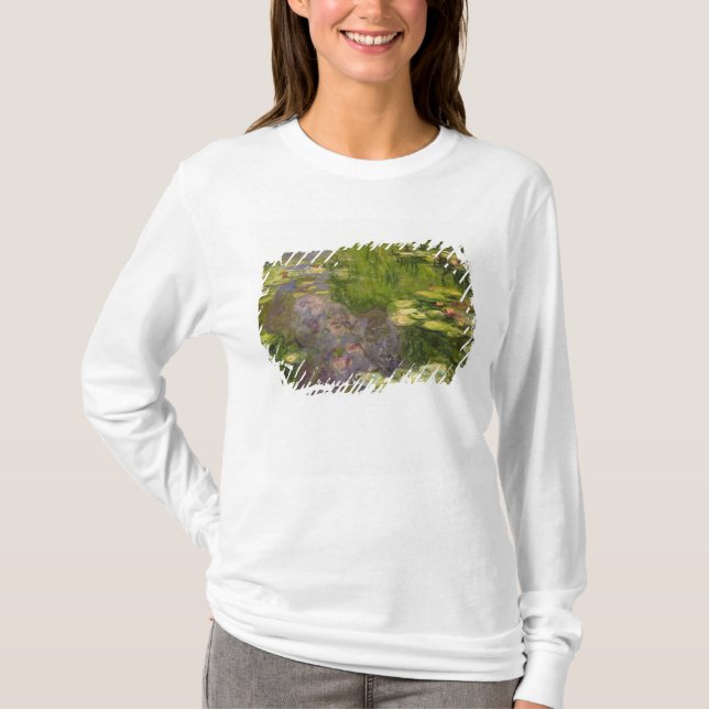 Camiseta Claude Monet el | Waterlilies (Anverso)