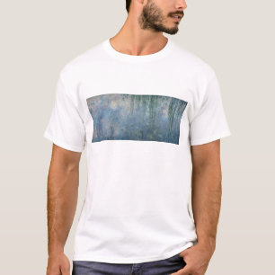 Camiseta Claude Monet el   Waterlilies: Sauce que llora de