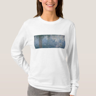 Camiseta Claude Monet el   Waterlilies: Sauces que lloran,