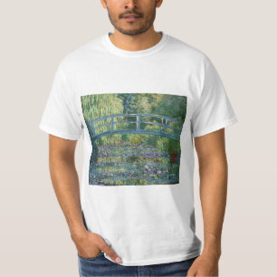 Camiseta Claude Monet - Estanque de nenúfares, Armonía Verd
