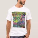 Camiseta Claude Monet Garden<br><div class="desc">Jardín en Giverny pintado por Claude Monet en 1900.</div>