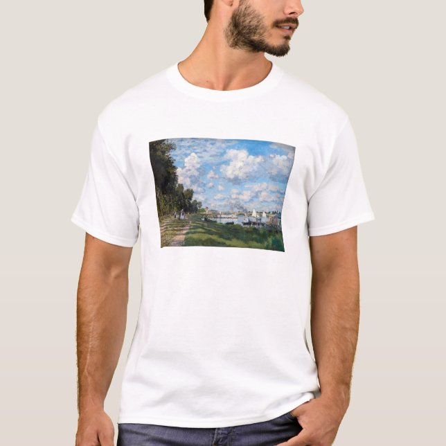 Camiseta Claude Monet - La cuenca de Argenteuil (Anverso)