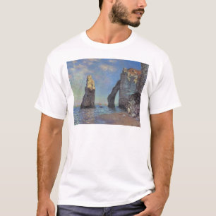 Camiseta Claude Monet, los acantilados en el destino de los