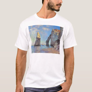Camiseta Claude Monet // Los acantilados en Etretat