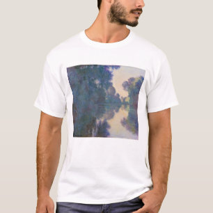 Camiseta Claude Monet  Mañana en el Sena cerca de Giverny