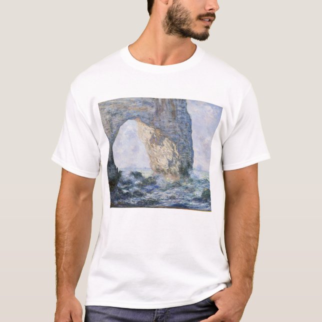 Camiseta Claude Monet | Manneporte Etretat (Anverso)