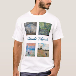 Camiseta Claude Monet Masterpieces Patchwork