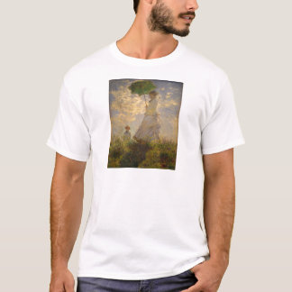 Camiseta Claude Monet: Mujer con Parasol, 1875