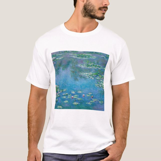 Camiseta Claude Monet - Nenúfares 1906 (Anverso)