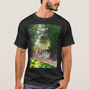 Camiseta Claude Monet Niña con perroMonet