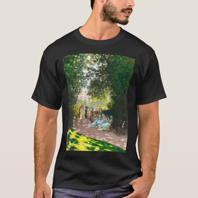 Camiseta Claude Monet Niña con perroMonet (Anverso)