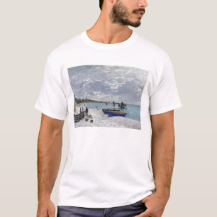 Camiseta Claude Monet   Playa de Sainte-Adresse
