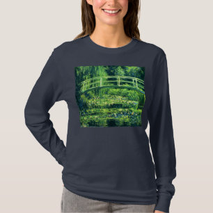 Camiseta Claude Monet: Puente sobre una charca de los