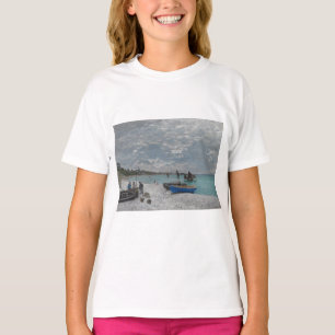 Camiseta Claude Monet Sky Nubes Naves Mar Océano