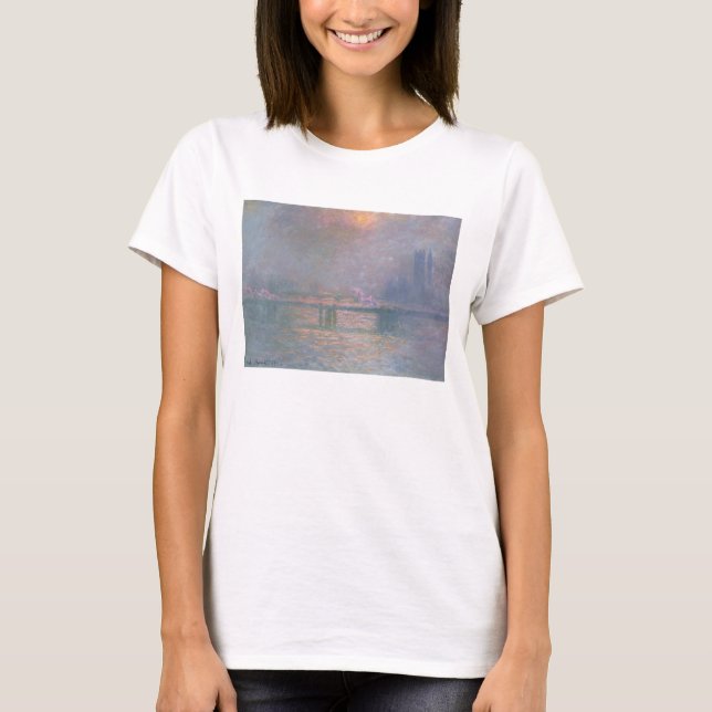 Camiseta Claude Monet | The Thames with Charing Cross (Anverso)