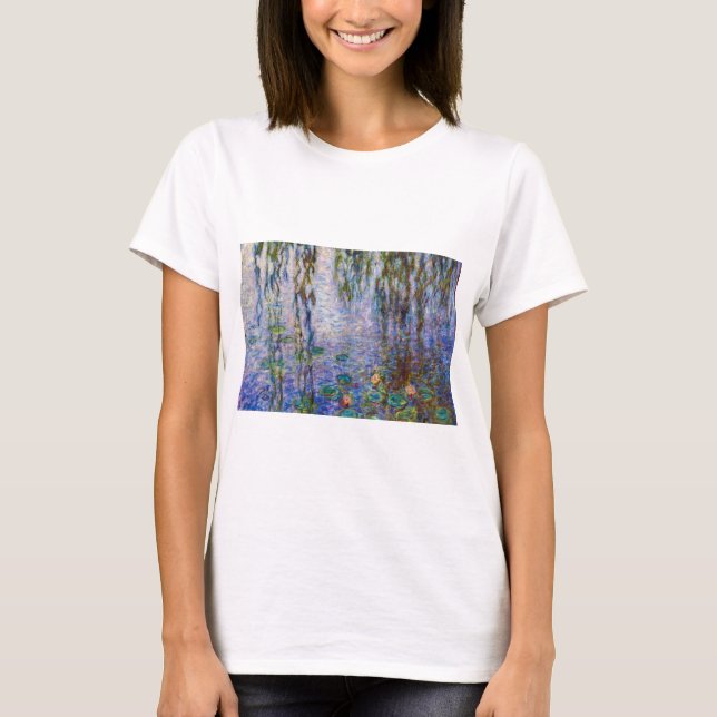 Camiseta Claude Monet - Water Lilies (Anverso)