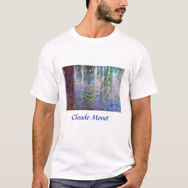Camiseta Claude Monet - Water Lilies (Anverso)
