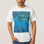 Camiseta Claude Monet - Water Lilies 1906<br><div class="desc">Claude Monet - Water Lilies (1906).  Famosa pintura de arte.</div>