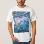 Camiseta Claude Monet - Water Lilies 1919<br><div class="desc">Claude Monet - Water Lilies 1919 . Famoso cuadro de arte.</div>
