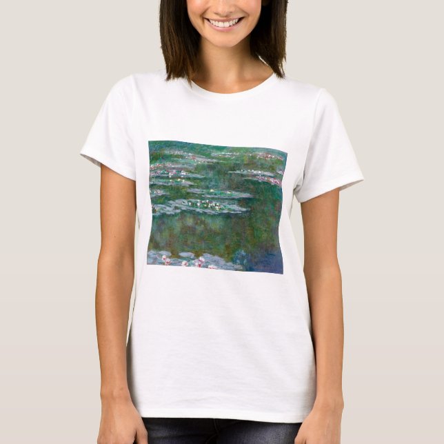 Camiseta Claude Monet // Waterlilies (Anverso)