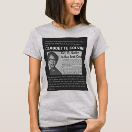 Camiseta Claudette Colvin - Figuras en la historia de Estad