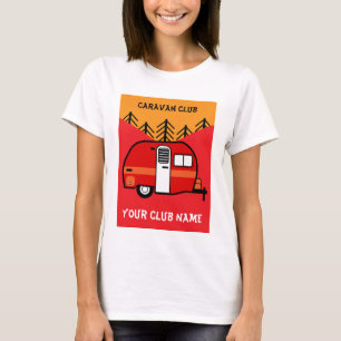 Camiseta Cláusula Coffee Mug De Los Clubes De Caravana Y Mo