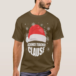 Camiseta Cláusula de ciencias Cláusula de química Chris