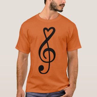 Camiseta Cláusula de clave musical divertida