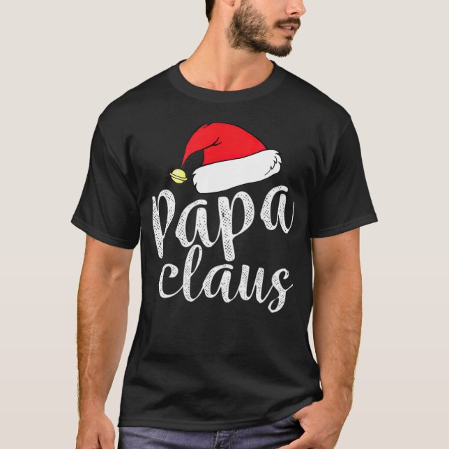 Camiseta Cláusula Papa Navidades del abuelo regalan el enca (Anverso)