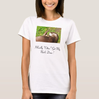 Camiseta ¡clava la tela, I realmente "nutria" consiguen mis