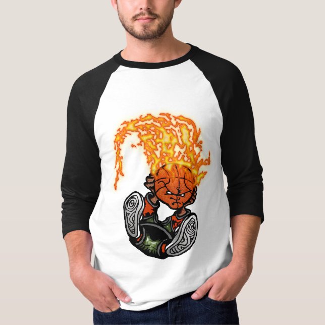 Camiseta Clavada ardiente (Anverso)