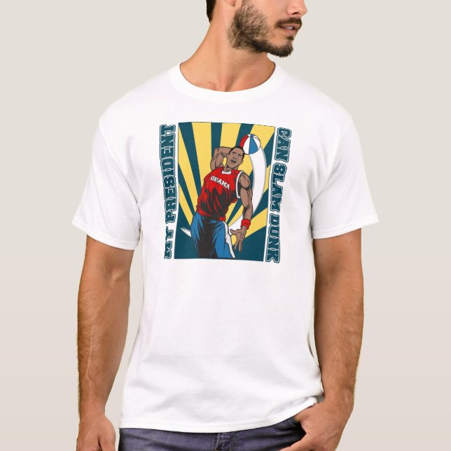 Camiseta Clavada de Barack Obama (Anverso)