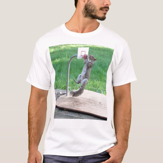 Camiseta Clavada de la ardilla (Anverso)