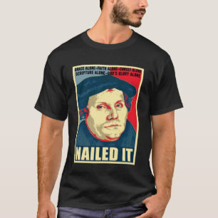 Camiseta Clavado Día de la Reforma Protestante Martín Luter
