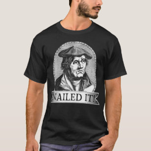 Camiseta Clavado Martín Luther Día de la Reforma Teologí