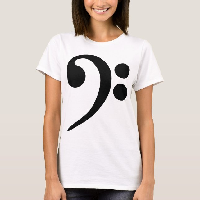 Camiseta Clave de Fa (Anverso)