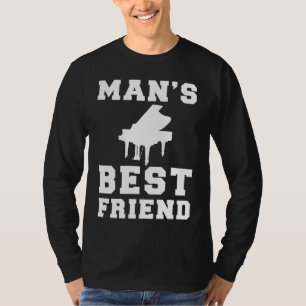 Camiseta Clave de la comedia: Piano - Mejor Tee de Amigo pa