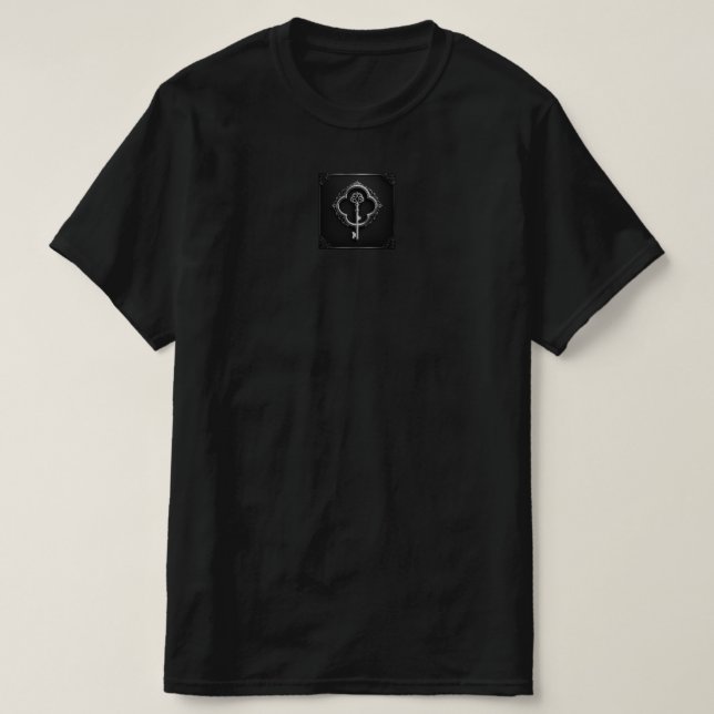 Camiseta clave dorada (Diseño del anverso)