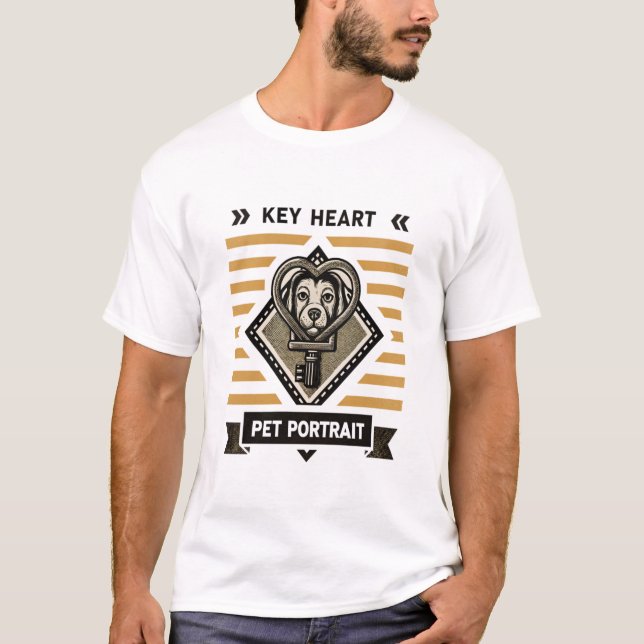 Camiseta Clave para mi corazón: querida conexión (Anverso)