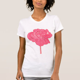 Camiseta Clavel rojo