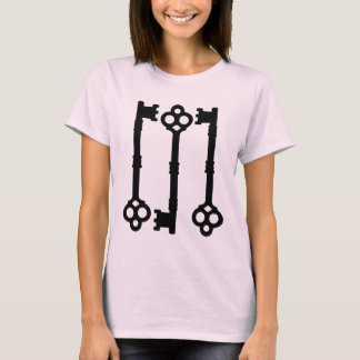 Camiseta Claves antiguas góticas lindas