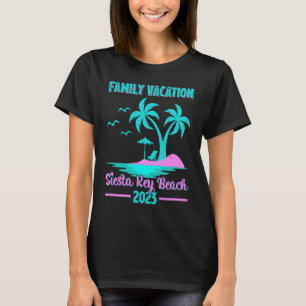 Camiseta Claves de la Siesta de Florida 2023 para vacacione